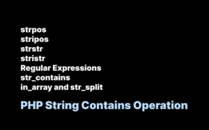 php string contains